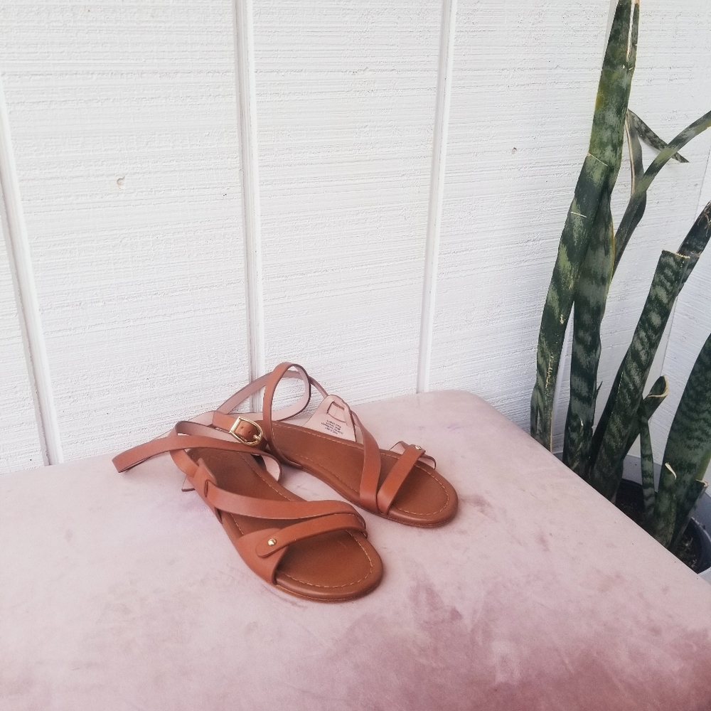 AD leather sandals